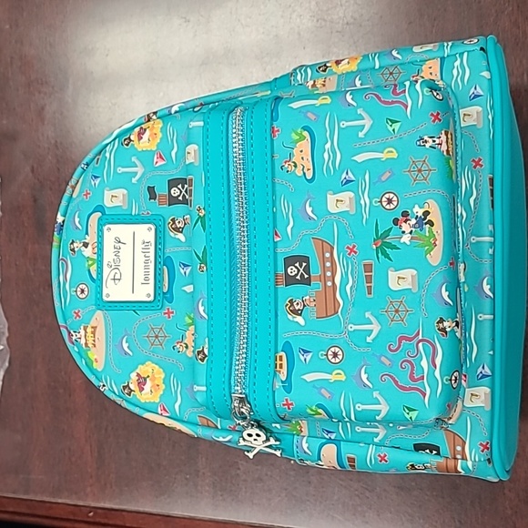 NWT Disney Loungefly Mickey Friends Pirate Backpack Wallet Set main image 4